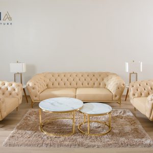 ໂຊຟາຊຸດໜັັງແທ້ WA-S355-L307-SET